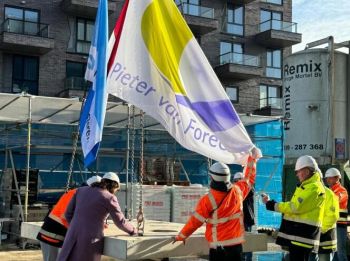 Het hoogste punt is bereikt voor de nieuwbouwlocatie in Nieuw Delft