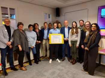 Pieter van Foreest ondertekent samen met 4 andere zorgorganisaties in de thuiszorg intentieverklaring elektronische woningtoegang