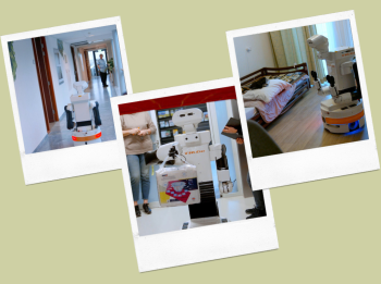 PAL Tiago Robot op visite in De Hooge Tuinen