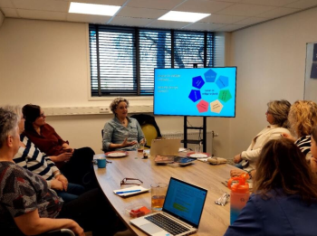 Geslaagde workshop - dementievriendelijke locatie - voor collega's van Sonnevanck