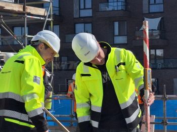 Laatste beton Spoorzone Delft gestort
