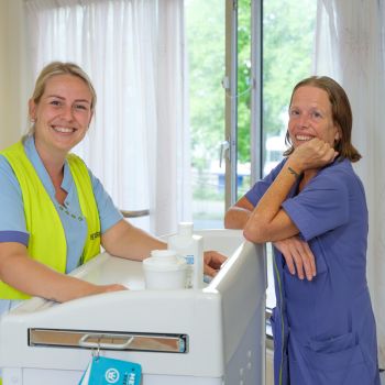 Collega's medicijnkar Delfshove