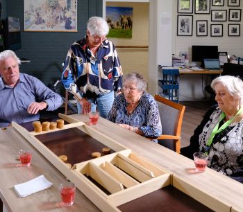 Vrijwilliger sjoelen in Sonnevanck - 2