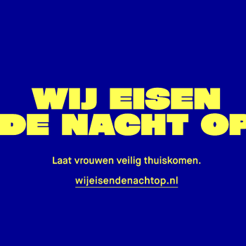 Ook wij eisen de nacht op