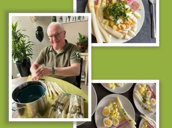 Bewoners De Terwebloem genieten van heerlijke aspergemenu dankzij Stichting Veteranen