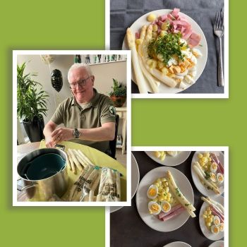 Bewoners De Terwebloem genieten van heerlijke aspergemenu dankzij Stichting Veteranen