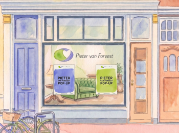 Pieter van Foreest pop-upstore blijft langer open